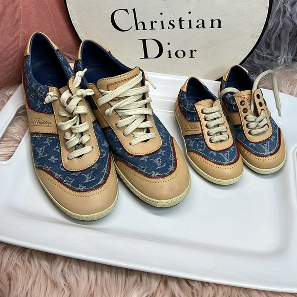 LOUIS VUITTON VINTAGE SNEAKERS - Picture 4 of 13